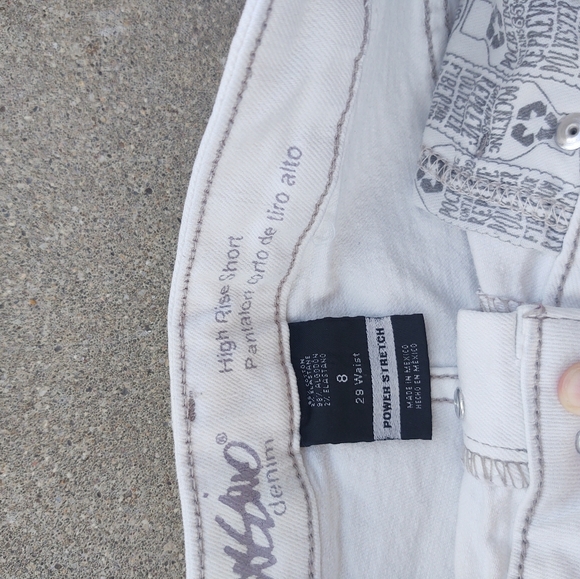 Mossimo White Denim Shorts - Picture 2 of 7